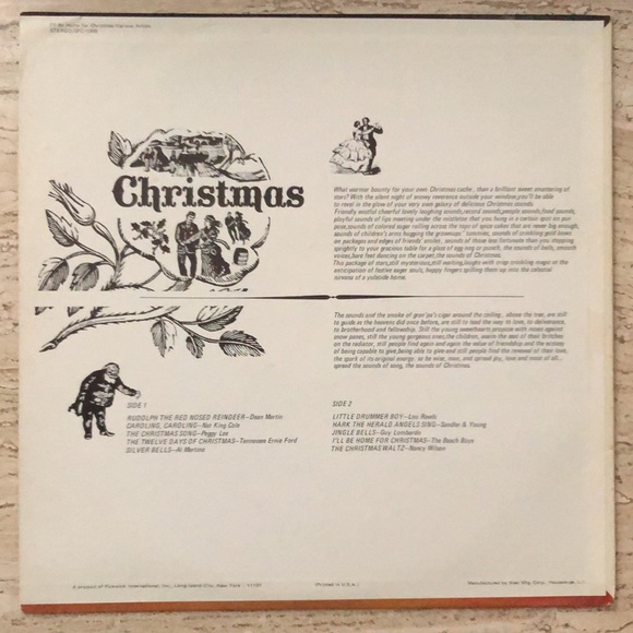 Various Artists I'll Be Home For Christmas Vinyl Lp - Picture 8 of 8